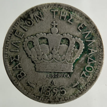 1895 Greece 20 Lepta Coin | Collectable Grade