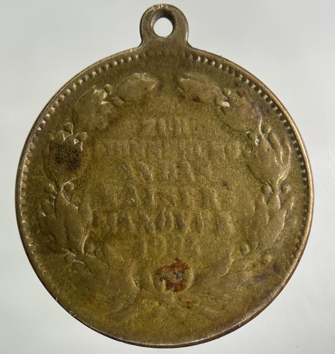 1884 Germany Kaiser King Medal Coin | Collectable Grade