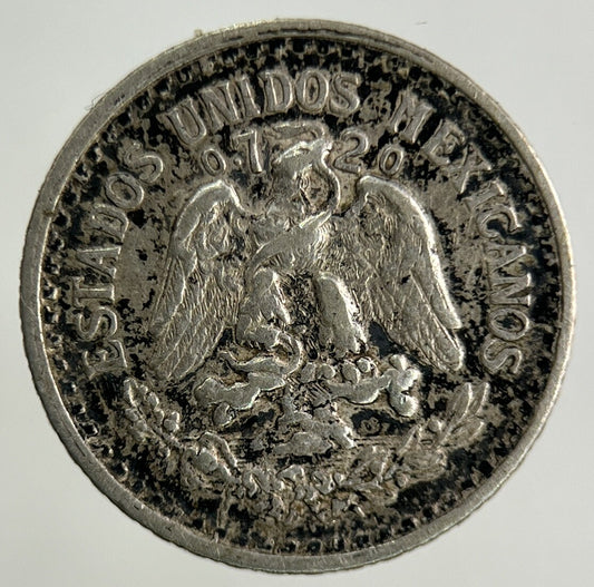 1927 Mexico 10 Centavos Silver Coin | Fine Collectable Grade