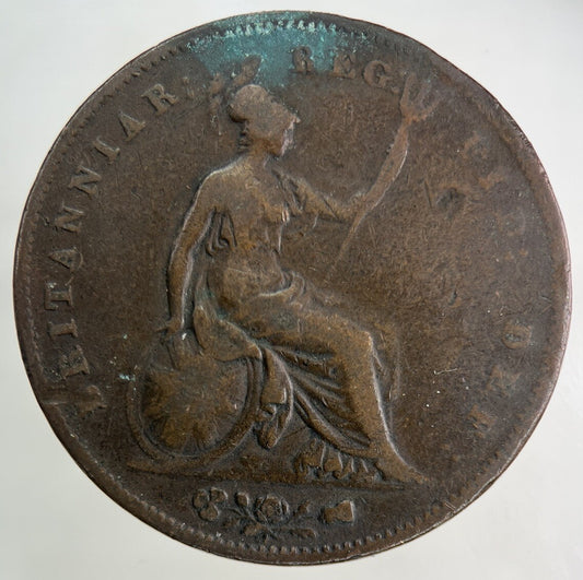 1854 Victoria One Penny Coin | Collectable Grade