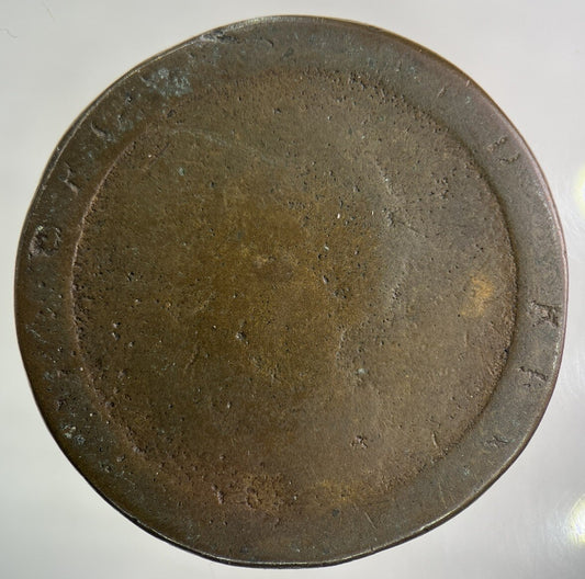 1797 George III 3rd Cartwheel One Penny Coin | Fair Grade