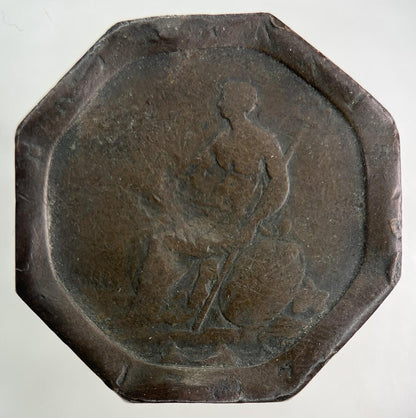 1797 Modified George III 3rd Cartwheel One Penny Coin | Collectable Grade