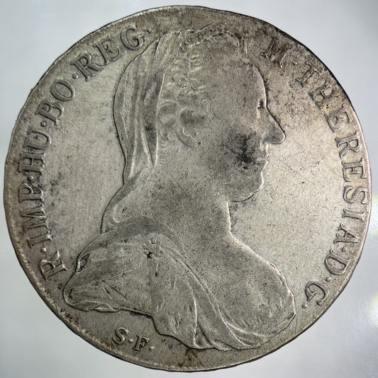 1780 Austria Theler Silver Coin | Collectable Grade