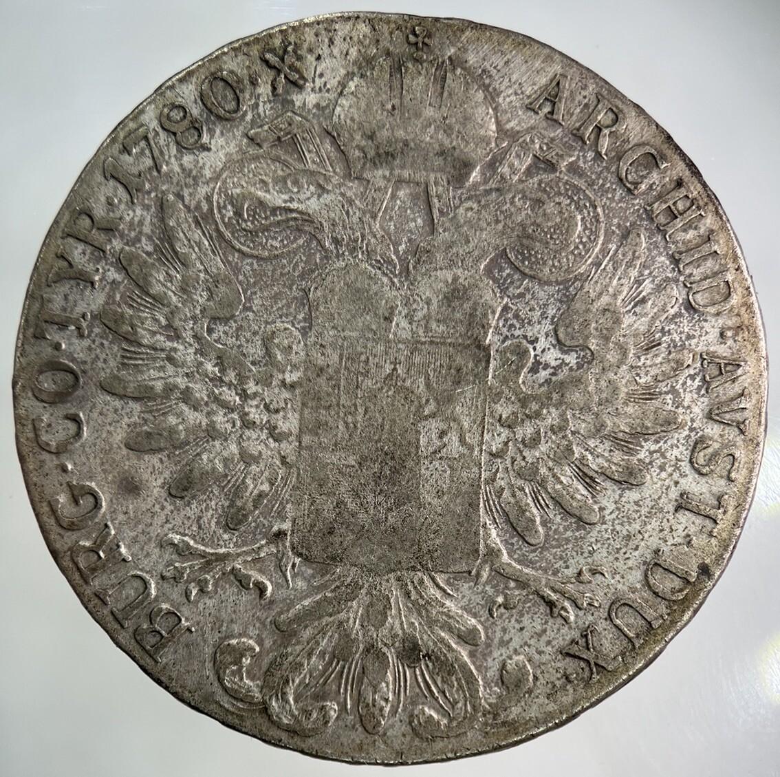1780 Austria Theler Silver Coin | Collectable Grade