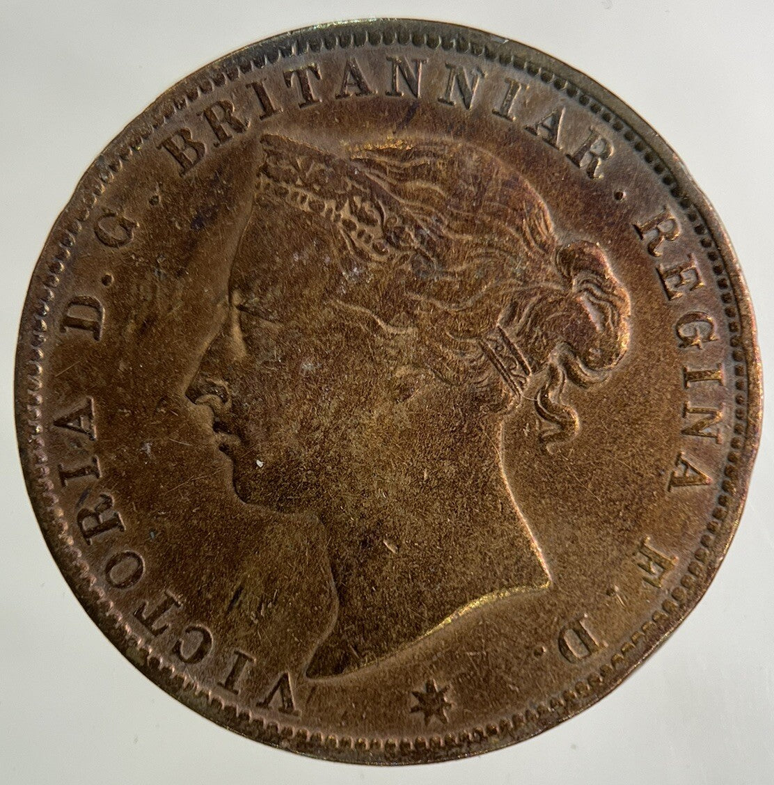 1888 Jersey 1/24 One Twenty Fourth Of A Shilling Coin | Fine Collectable Grade