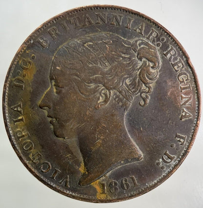 1861 Jersey 1/13 One Thirteenth Of A Shilling Coin | Very High Grade