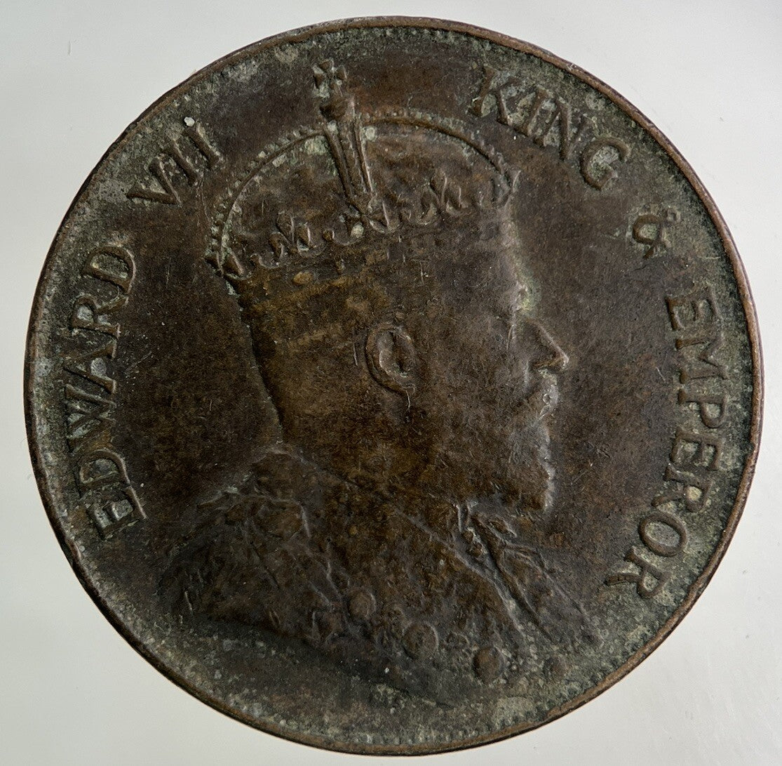 1905 Hong Kong One Cent Coin | Fine Collectable Grade