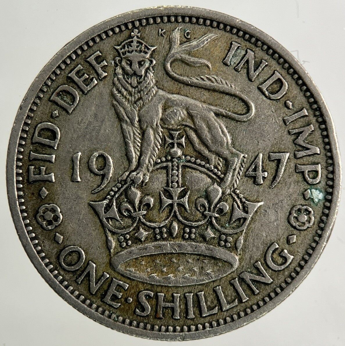 1947 George VI Shilling Coin | Fine Collectable Grade