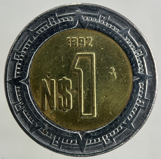 1992 Mexico 1 Peso Coin | Fine Collectable Grade