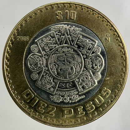 2006 Mexico 10 Pesos Coin | Fine Collectable Grade