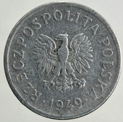 1949 Poland 10 Groszy Coin | Collectable Grade