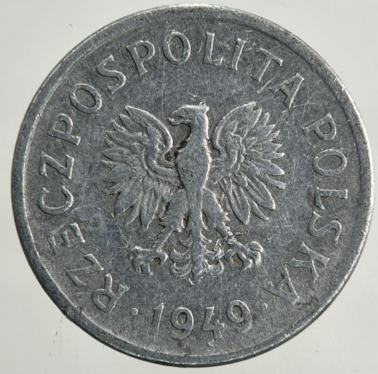 1949 Poland 10 Groszy Coin | Collectable Grade
