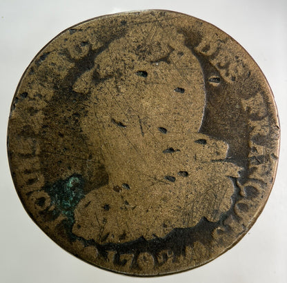 1792 France 2 Sol Coin | Collectable Grade