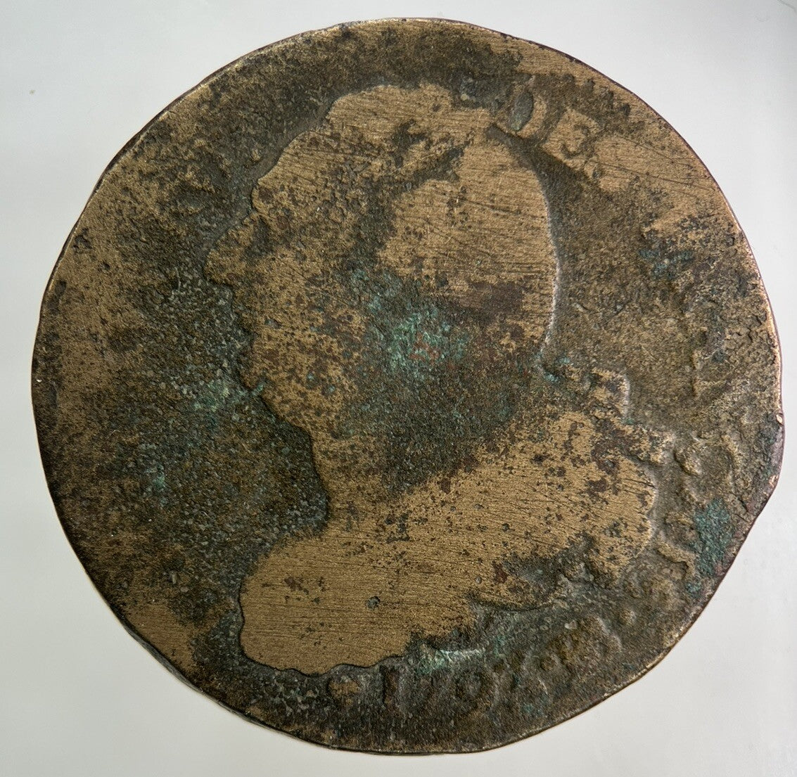 1793 France 2 Sol Coin | Collectable Grade