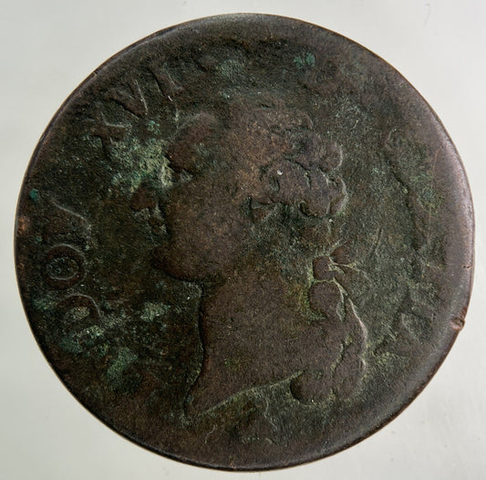 1791 France 1 Sol Coin | Collectable Grade