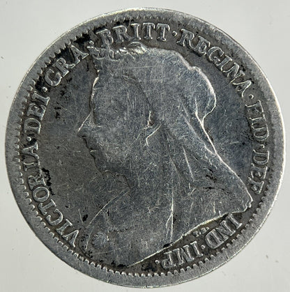 1899 Victoria Threepence Silver Coin | Collectable Grade