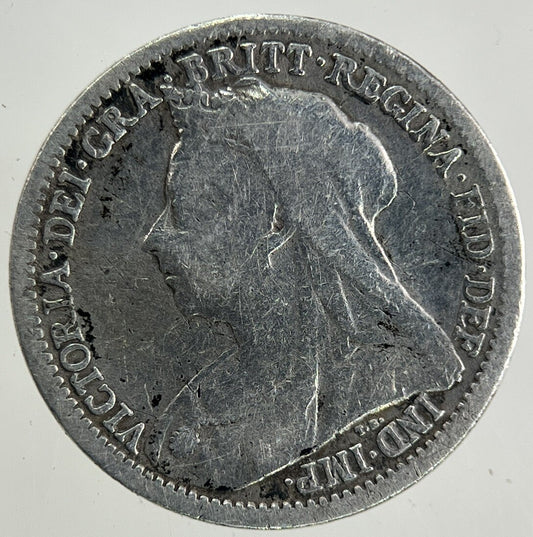 1899 Victoria Threepence Silver Coin | Collectable Grade