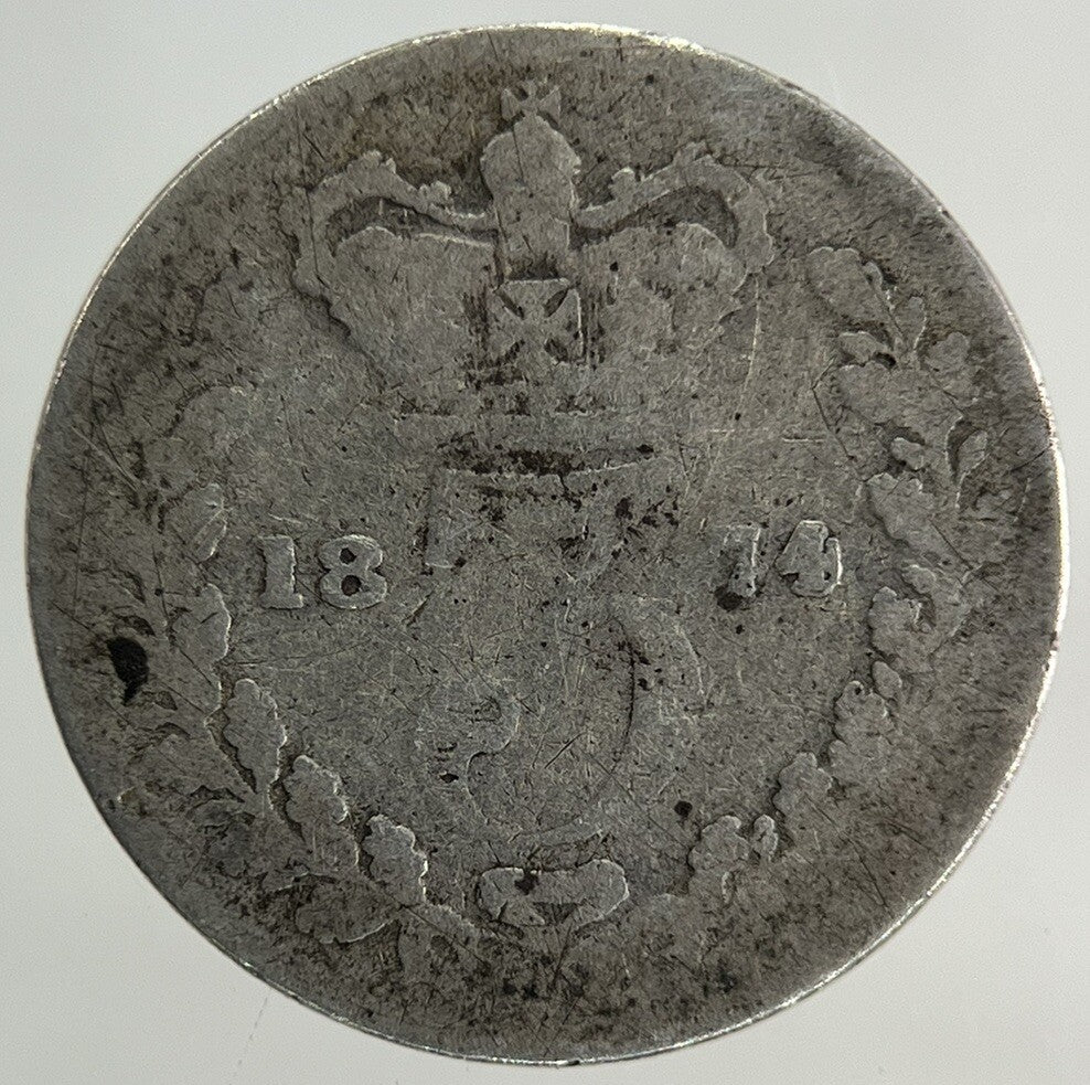 1874 Victoria Threepence Silver Coin | Collectable Grade