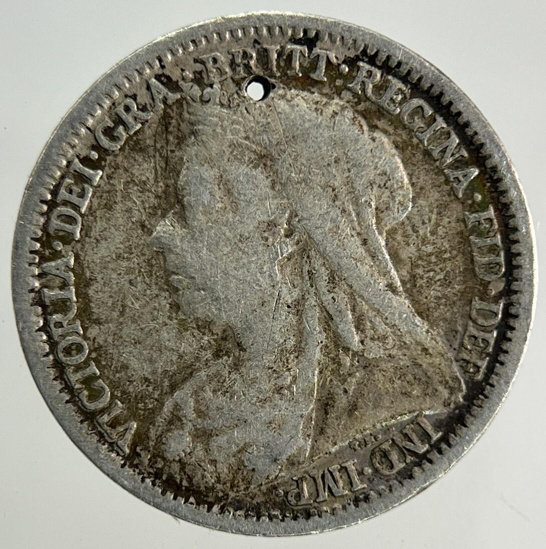 1901 Victoria Threepence Silver Coin | Collectable Grade
