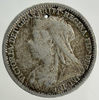 1901 Victoria Threepence Silver Coin | Collectable Grade