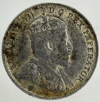 1910 Canada 5 Cents Silver Coin | Very High Grade