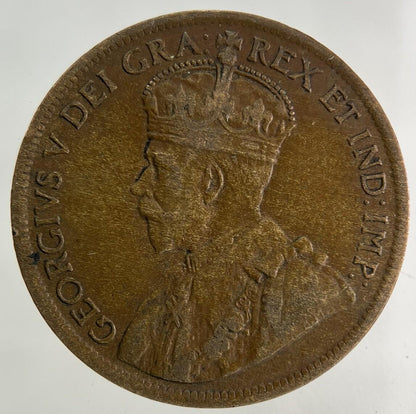 1919 Canada One Cent Coin | Fine Collectable Grade