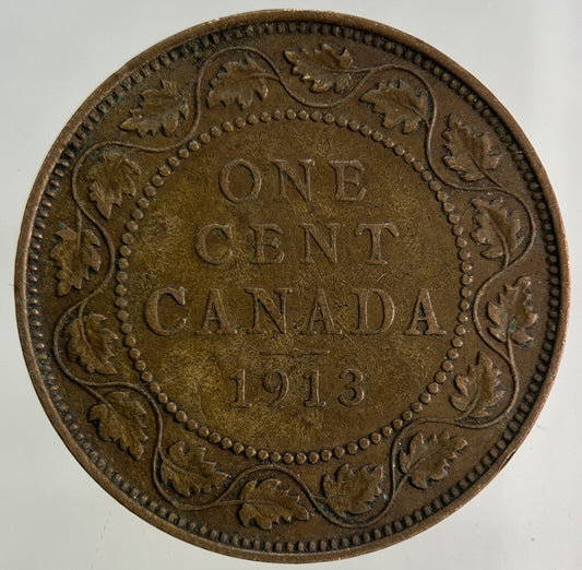 1913 Canada One Cent Coin | Fine Collectable Grade