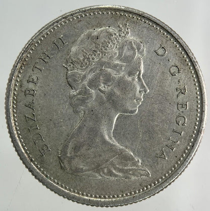 1968 Canada 25 Cents Silver Coin | Very High Grade