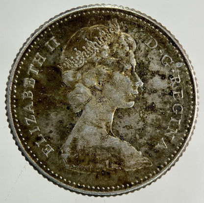 1967 Canada 10 Cents Silver Coin | Very High Grade