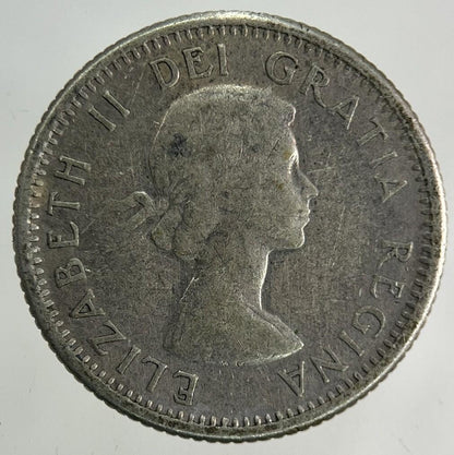 1960 Canada 10 Cents Silver Coin | Fine Collectable Grade