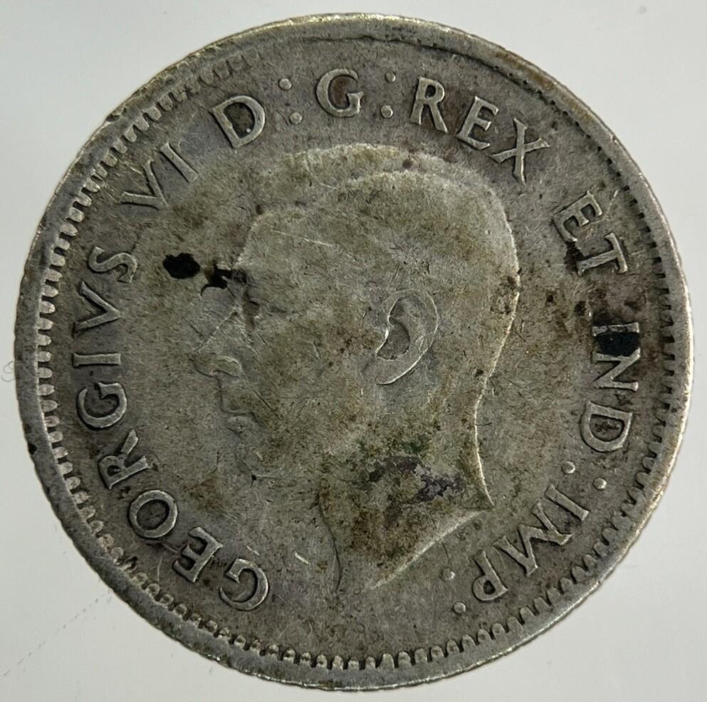 1947 Canada 10 Cents Silver Coin | Collectable Grade