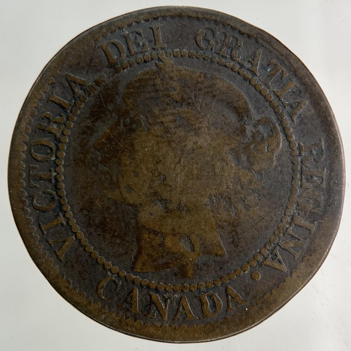 1859 Canada One Cent Coin | Fair Grade