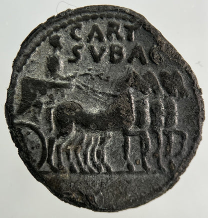 Ancient Roman Chariot Silver Denarius Coin | Collectable Grade