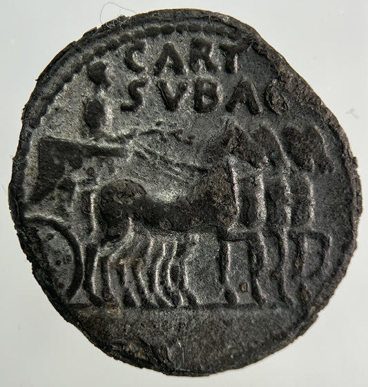 Ancient Roman Chariot Silver Denarius Coin | Collectable Grade