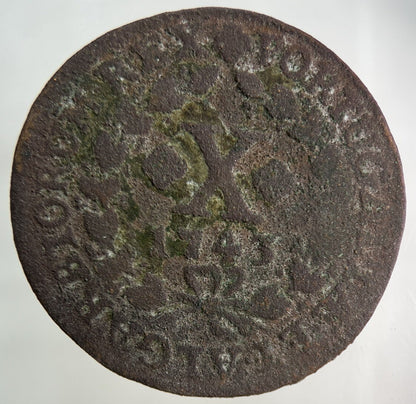 1743 Portugal X 10 Reis Coin | Collectable Grade
