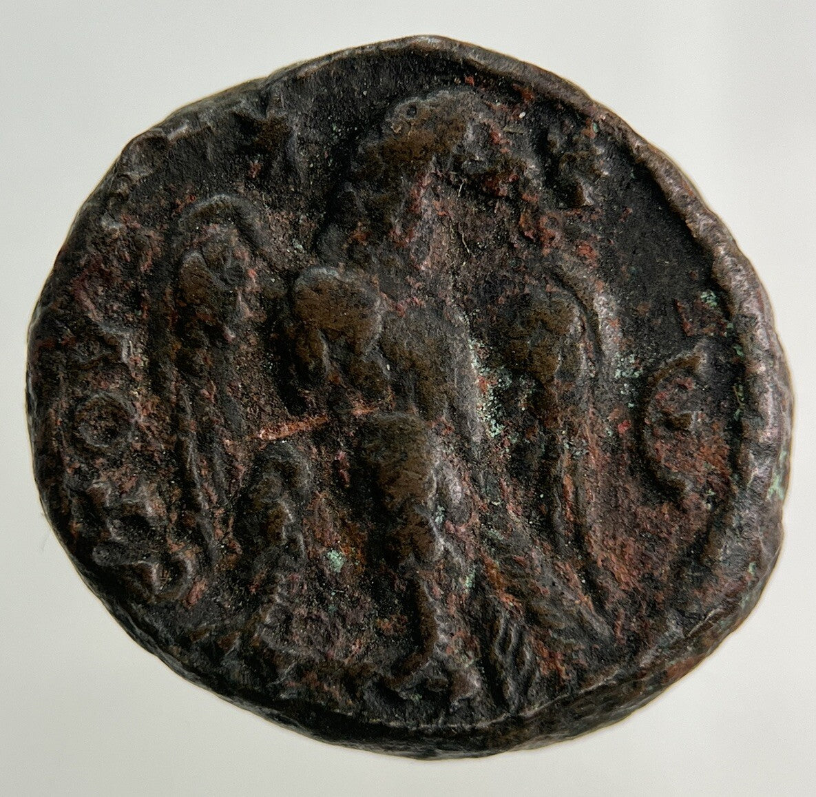 Ancient Roman Thick Eagle Denarius Bronze Coin | Collectable Grade