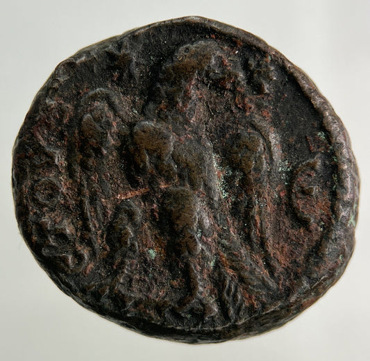 Ancient Roman Thick Eagle Denarius Bronze Coin | Collectable Grade