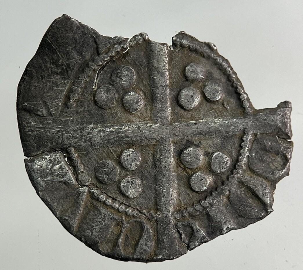 1272-1307 Medieval Edward I 1st Penny Hammered Silver Coin | Collectable Grade