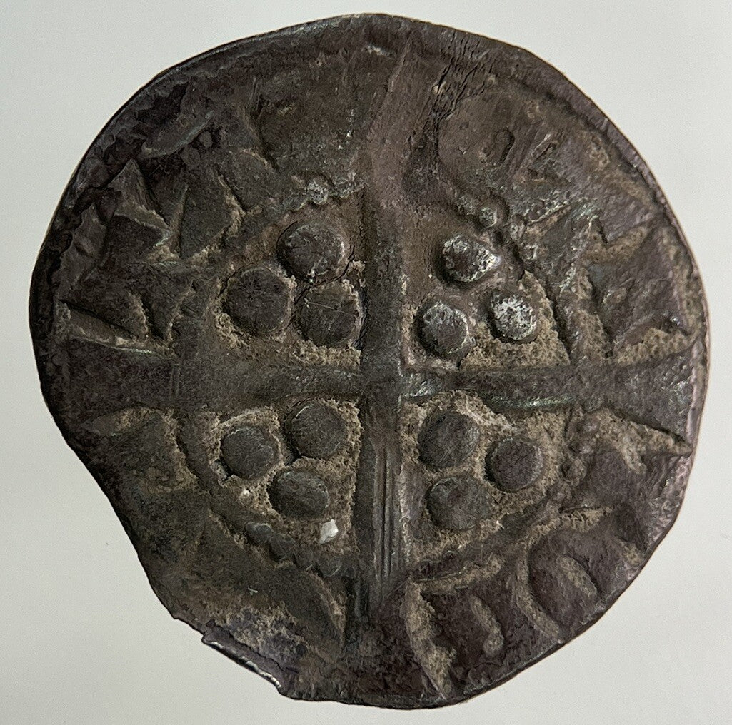 1272-1307 Medieval Edward I 1st Penny Hammered Silver Coin | Collectable Grade