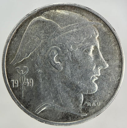 1949 Belgium 20 Francs Silver Coin | Fine Collectable Grade