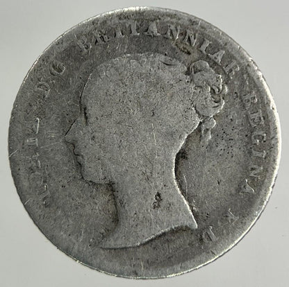 1842 Victoria Groat Four-Pence Silver Coin | Collectable Grade