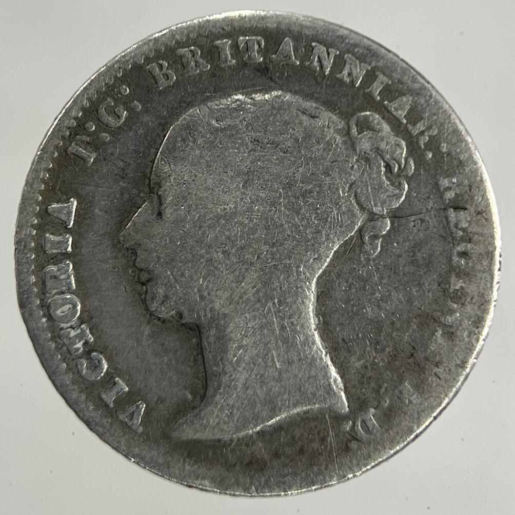 1848 Victoria Groat Four-Pence Silver Coin | Collectable Grade