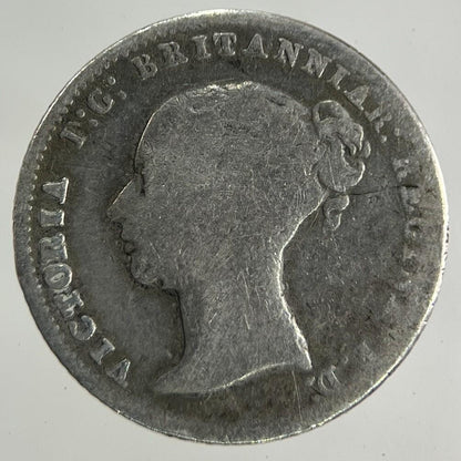 1848 Victoria Groat Four-Pence Silver Coin | Collectable Grade