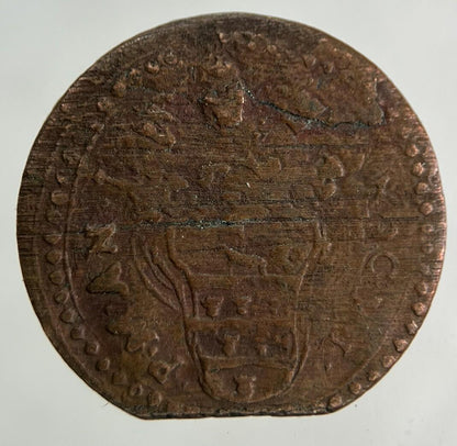 1655-1677 Italy Papal States 1 Quattrino Coin | Fine Collectable Grade