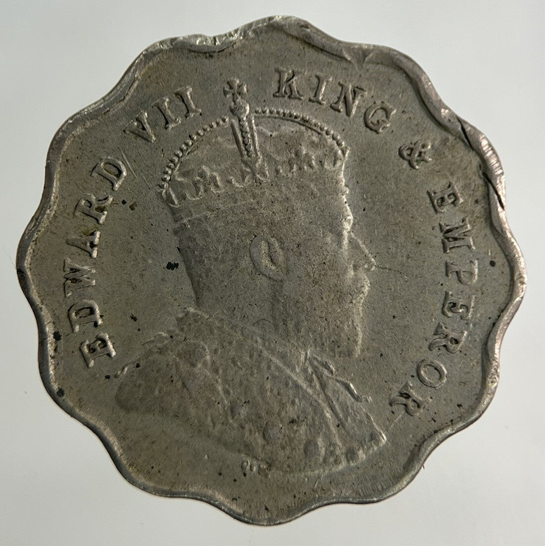 1907 India 1 Anna Coin | Very High Grade