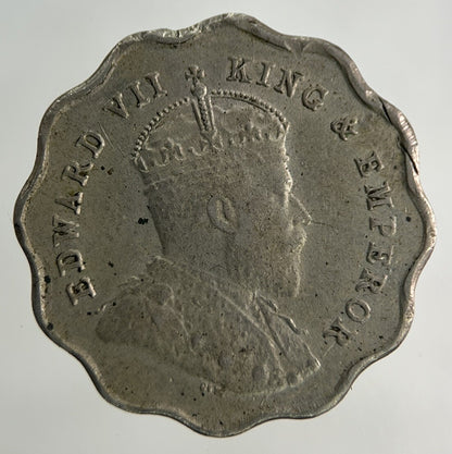 1907 India 1 Anna Coin | Very High Grade