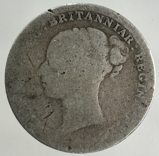 British Victoria Threepence Silver Coin | Fair Grade