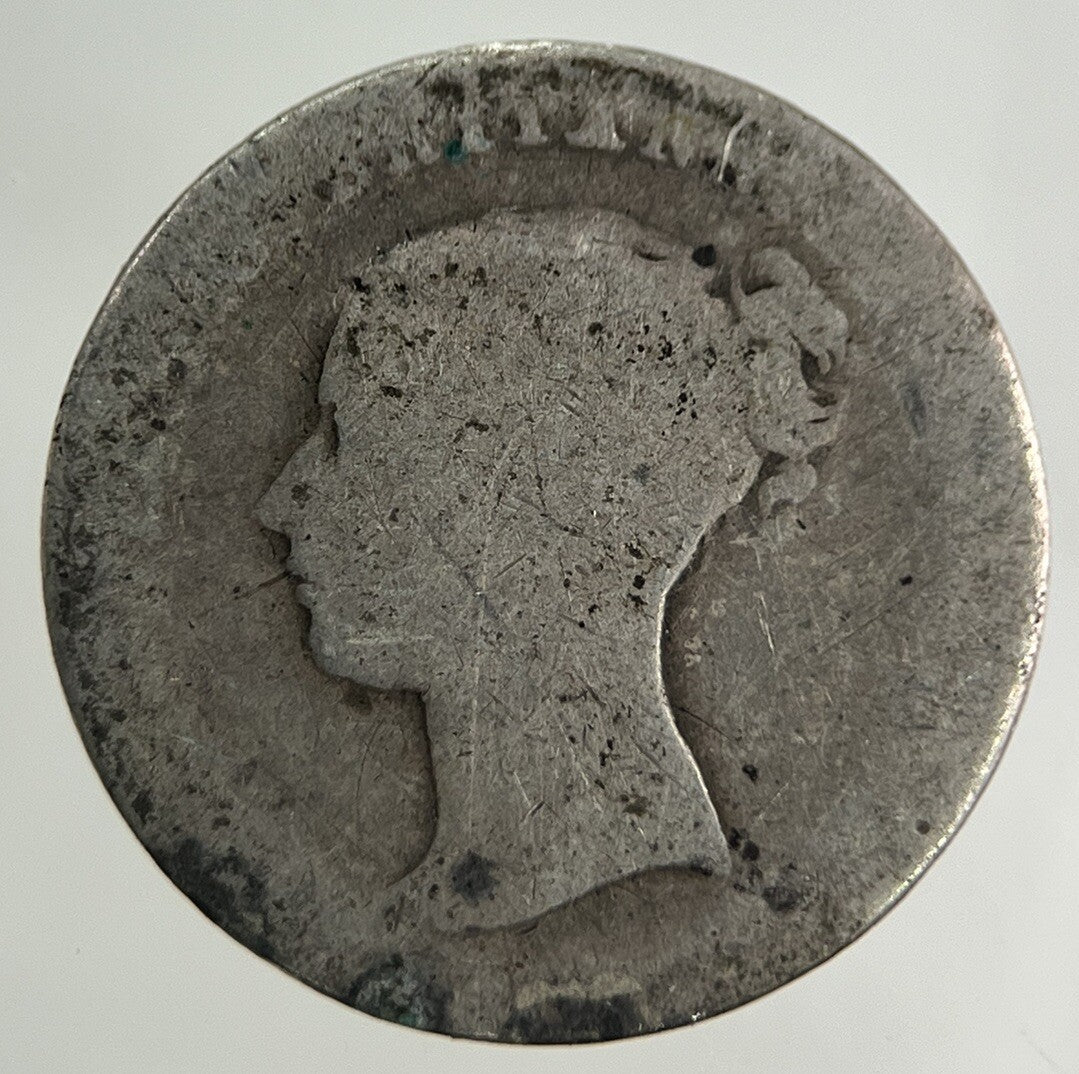 1849 Victoria Groat Four-Pence Silver Coin | Collectable Grade