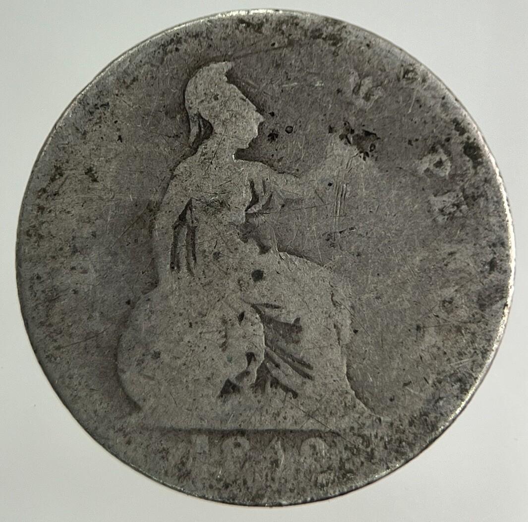 1849 Victoria Groat Four-Pence Silver Coin | Collectable Grade