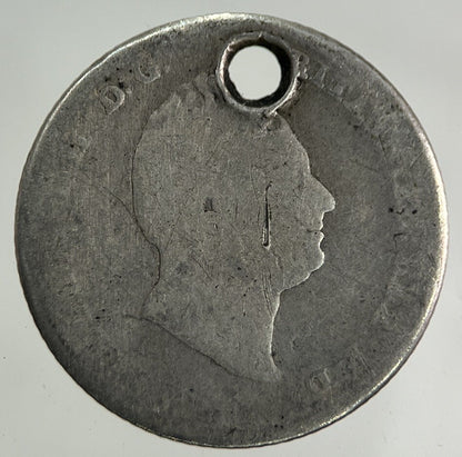 1836 William IV Groat Four-Pence Silver Coin | Collectable Grade